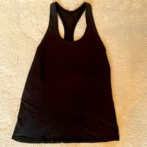 Lululemon black tank top